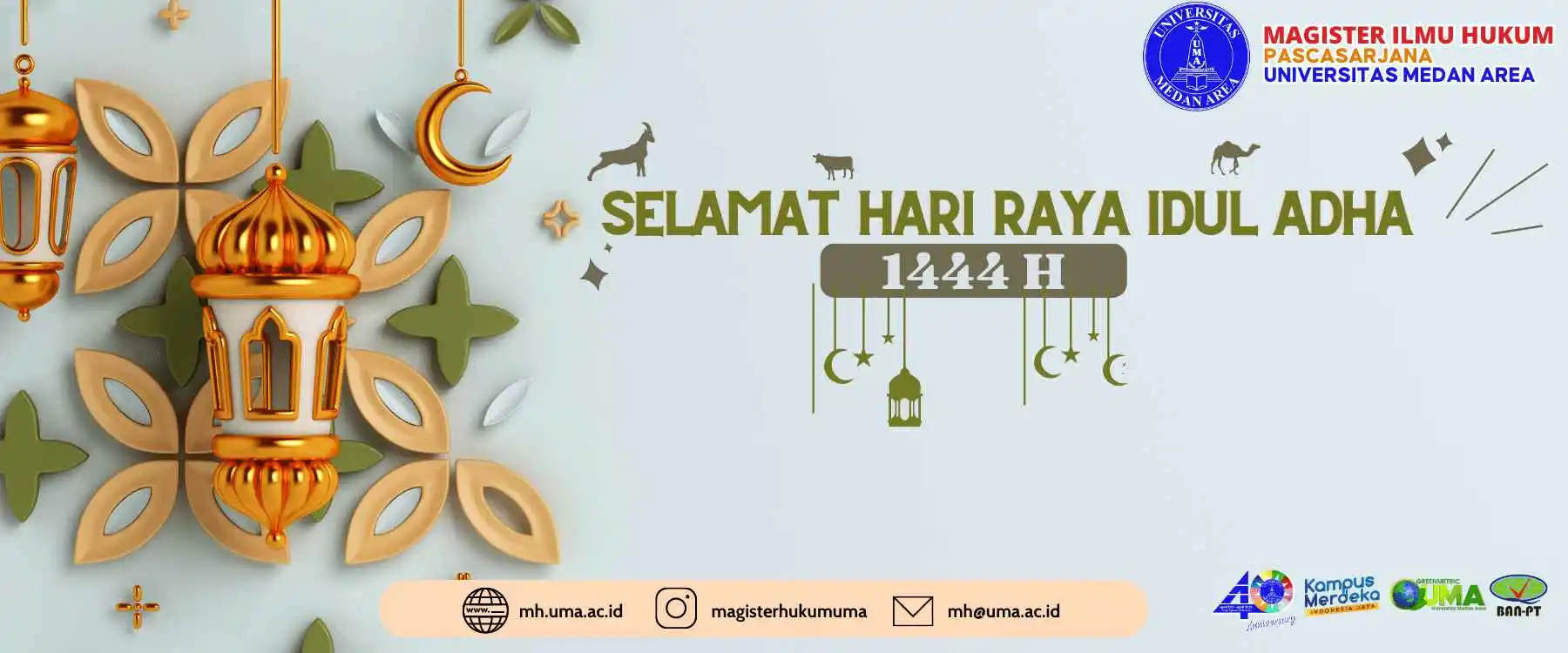 Pengumuman Libur Hari Raya Idul Adha H Program Studi Magister