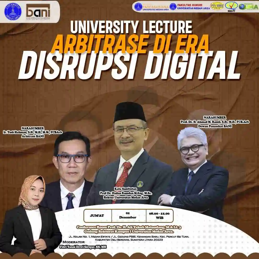 Fakultas Hukum Dan Magister Ilmu Hukum Universitas Medan Area Bersama ...